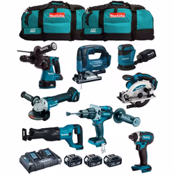 MAKITA Kit MK802 Perceuse à Percussion MAKITA DHP481 - Moteur Brushless BL : plus efficace, réduit la friction et la surchauf ...