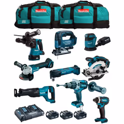 MAKITA Kit MK902 Perceuse à Percussion MAKITA DHP481 - Moteur Brushless BL : plus efficace, réduit la friction et la surchauf ...