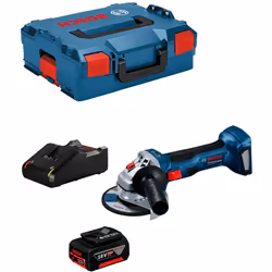 Meuleuse d'Angle BOSCH GWS 18V-7 Professional - Très pratique, cette Meuleuse d'Angle 18V de Bosch allie de très bonnes perfo ...