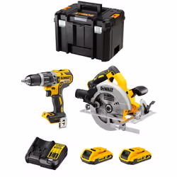 DeWALT Kit DWK203 Perceuse à Percussion DeWALT DCD796 - Moteur avec technologie BRUSHLESS pour une efficacité optimale - Desi ...