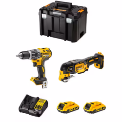 DeWALT Kit DWK206 Perceuse à Percussion DeWALT DCD796 - Moteur avec technologie BRUSHLESS pour une efficacité optimale - Desi ...