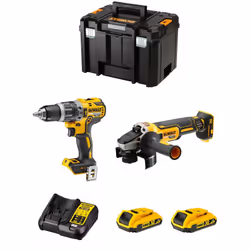 DeWALT Kit DWK208 Perceuse à Percussion DeWALT DCD796 - Moteur avec technologie BRUSHLESS pour une efficacité optimale - Desi ...