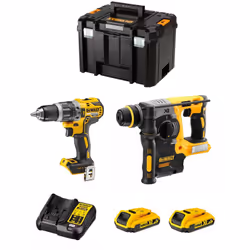 DeWALT Kit DWK210 Perceuse à Percussion DeWALT DCD796 - Moteur avec technologie BRUSHLESS pour une efficacité optimale - Desi ...
