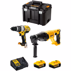 DeWALT Kit DWK222 Perceuse à Percussion DeWALT DCD996 - Perceuse à percussion à grande puissance grâce à sa forte cadence de  ...
