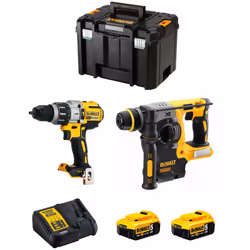 DeWALT Kit DWK223 Perceuse à Percussion DeWALT DCD996 - Perceuse à percussion à grande puissance grâce à sa forte cadence de  ...