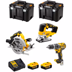DeWALT Kit DWK301 Ce kit comprend plusieurs outils DeWALT, adaptés pour divers travaux de bricolage. SPÉCIFICATIONS TECHNIQUE ...
