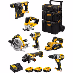 DeWALT Kit DWK701 Perceuse à Percussion DeWALT DCD996 - Perceuse à percussion à grande puissance grâce à sa forte cadence de  ...