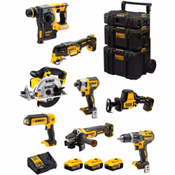 DeWALT Kit DWK802 Perceuse à Percussion DeWALT DCD796 - Moteur avec technologie BRUSHLESS pour une efficacité optimale - Desi ...