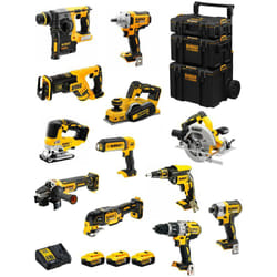 Kit DWK1201 (DCD996+DCH273+DCG405+DCF887+DCF894+DCS334+DCS570+ DCS355+DCP580+DCS367+DCL050+DCF620+3x5,0Ah+DCB115+Caddy) - Dewalt