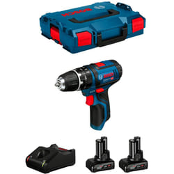 Perceuse à Percussion Bosch gsb 12V-15 (2 x 6,0 Ah GAL12V-40 L-Boxx 102)