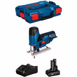 Scie Sauteuse BOSCH GST 12V-70 Professional - Scie Sauteuse de 12 V compacte à poignée étrier - Poignée champignon, grande lé ...
