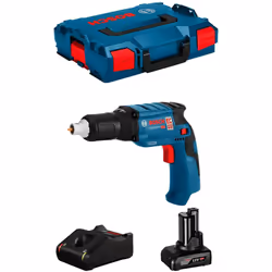 Visseuse Plaquiste BOSCH GTB 12V-11 Professional - Conception légère et compacte de 0,9 kg avec batterie et poignée ergonomiq ...
