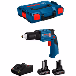 Visseuse Plaquiste BOSCH GTB 12V-11 Professional - Conception légère et compacte de 0,9 kg avec batterie et poignée ergonomiq ...