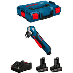 Perceuse d'Angle BOSCH GWB 12V-10 (2 x 6,0 Ah GAL12V-40 L-Boxx 102)