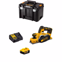 Rabot DeWALT DCP580 - Le puissant moteur Brushless permet des performances de rabotage lisse associées à une durée de fonctio ...