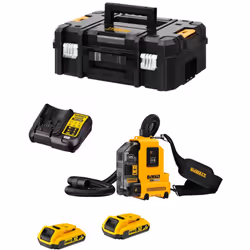 Aspirateur DeWALT DWH161 - Filtre lavable HEPA de haute qualité capable d'atteindre une efficacité de 99,5% avec des particul ...