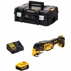 Outil Multifonction DeWALT DCS355 - Moteur Brushless délivrant 57% d'autonomie en plus - Rapidité et facilité de changement d ...