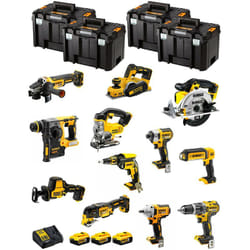 Dewalt - Kit DWK1200T (DCD796+DCH273+DCG405+DCF887+DCF894+DCS331+DCS391+ DCS355+DCP580+DCS369+DCL050+DCF620+3x5,0Ah+DCB115)