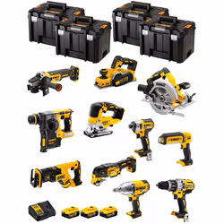 DeWALT Kit DWK1103T Perceuse à Percussion DeWALT DCD996 - Perceuse à percussion à grande puissance grâce à sa forte cadence d ...