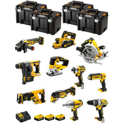 DeWALT Kit DWK1103T (DCD996+DCH273+DCG405+DCF887+DCF899H+DCS334+DCS570+ DCS355+DCP580+DCS367+DCL050+ 3x5,0AhDCB115+4xTSTAK VI)
