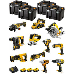 Dewalt - Kit DWK1101T (DCD996+DCH273+DCG405+DCF887+DCF894+DCS334+DCS570+ DCS355+DCP580+DCS367+DCL050+ 3x5,0Ah DCB115+4xTSTAK vi)