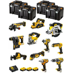 Dewalt - Kit DWK1100T (DCD796+DCH273+DCG405+DCF887+DCF894+DCS331+DCS391+ DCS355+DCP580+DCS369+DCL050+ 3x5,0Ah DCB115+4xTSTAK vi)