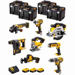 Description générale Le Kit DeWALT DWK804T est une collection d'outils puissants et polyvalents, conçus pour les professionne ...