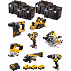 DeWALT Kit DWK701T Perceuse à Percussion DeWALT DCD996 - Perceuse à percussion à grande puissance grâce à sa forte cadence de ...