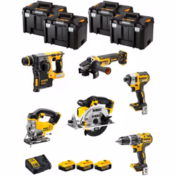 Description générale Le kit DeWALT DWK600T est une collection d'outils puissants et ergonomiques, conçus pour les professionn ...