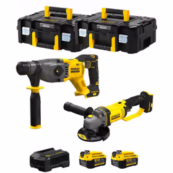STANLEY FatMax Kit SVK203 Perforateur STANLEY FatMax SFMCH900 - Moteur Brushless qui offre plus de puissance et d'autonomie - ...
