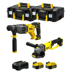 STANLEY FatMax Kit SVK203 (SFMCH900 SFMCG400 2 x 4,0 Ah Chargeur 2 x TSTAK II)