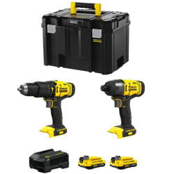 Stanley - FatMax Kit SVK214 (SFMCD711 SFMCF800 2 x 2,0 Ah Chargeur tstak vi)