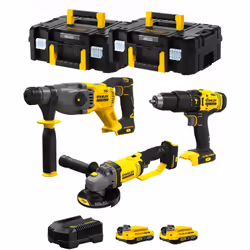 STANLEY FatMax Kit SVK300 Perforateur STANLEY FatMax SFMCH900 - Moteur Brushless qui offre plus de puissance et d'autonomie - ...