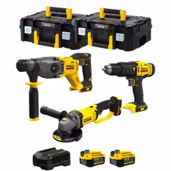 STANLEY FatMax Kit SVK301 Perforateur STANLEY FatMax SFMCH900 - Moteur Brushless qui offre plus de puissance et d'autonomie - ...