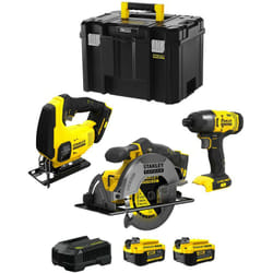 Stanley - FatMax Kit SVK305 (SFMCS600 SFMCS500 SFMCF800 2 x 4,0 Ah Chargeur tstak vi)