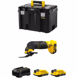 Outil Multifonction STANLEY FatMax SFMCE500 - Coupes en immersion propres et efficaces, coupe de l'excédent de matériau, ponç ...