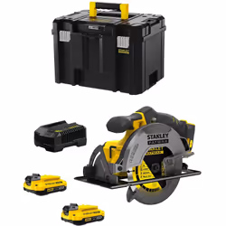 Scie Circulaire STANLEY FatMax SFMCS500 - Son puissant moteur haute performance fournit jusqu'à 4000 trs/min pour les coupes  ...