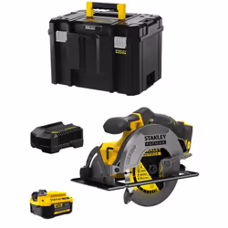 Scie Circulaire STANLEY FatMax SFMCS500 - Son puissant moteur haute performance fournit jusqu'à 4000 trs/min pour les coupes  ...