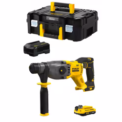 Perforateur STANLEY FatMax SFMCH900 - Moteur Brushless qui offre plus de puissance et d'autonomie - Énergie d'impact de 2 J p ...
