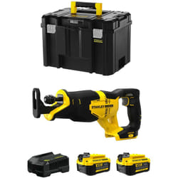 Stanley - Scie Sabre FatMax SFMCS300M2T (2 x 4,0 Ah Chargeur tstak vi)
