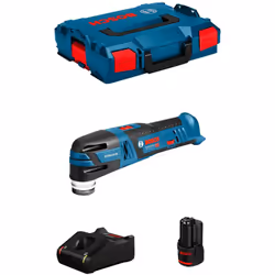 Description générale L'Outil Multifonction BOSCH GOP 12V-28 Professional est l'outil sans-fil le plus compact de la gamme Sta ...