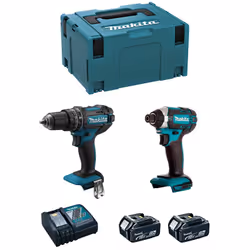 MAKITA Kit MK218RTJ Perceuse à Percussion MAKITA DHP482 - Nouvelle Perceuse à Percussion plus compacte que le modèle précéden ...
