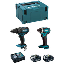 Makita - Kit MK218RTJ (DHP482 DTD152 2 x 5,0 Ah DC18RC makpac 3)