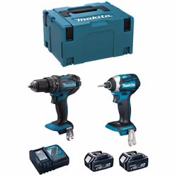 MAKITA Kit MK219RTJ Perceuse à Percussion MAKITA DHP482 - Nouvelle Perceuse à Percussion plus compacte que le modèle précéden ...