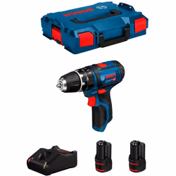 Perceuse à Percussion BOSCH GSB 12V-15 Professional - Avec 189 mm, c'est la perceuse-visseuse la plus compacte de sa catégori ...
