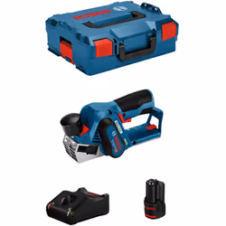 Rabot BOSCH GHO 12V-20 Professional - Le premier Rabot professionnel 12 V avec une facilité de guidage inédite - Équilibrage  ...