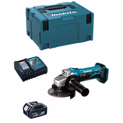 Mini-Meuleuse MAKITA DGA452 - Mini-Meuleuse puissante et compacte avec une efficacité de charge élevée - Carter moteur antidé ...