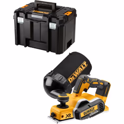 Rabot DeWALT DCP580 - Le puissant moteur Brushless permet des performances de rabotage lisse associées à une durée de fonctio ...