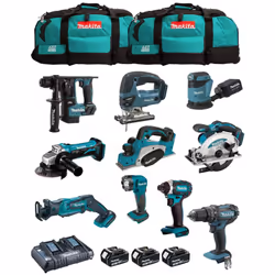 Description générale Le Kit MAKITA MK1003 comprend une sélection d'outils puissants et polyvalents, idéaux pour les projets d ...