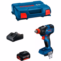 Description générale La clé à chocs BOSCH GDX 18V-200 Professional combine un moteur sans charbon puissant, un design compact ...